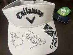 Callaway ツアーモデル バイザー サイン入り