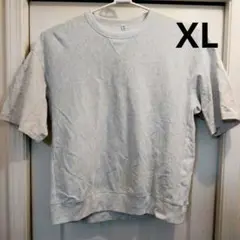GU スウェT 半袖 XL グレー