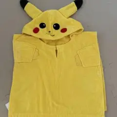 ピカチュウ フード付きポンチョ