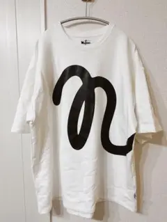 NAPTIME プリントBIG T-SHIRTS-WHITE