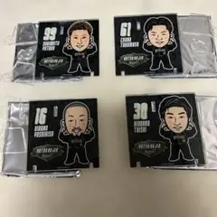 訳ありオリックスバファローズ　エアくじ　B賞　夏の陣　アクリルフックスタンド4点