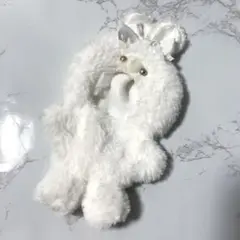 白うさぎ ぬい服 ハンドメイド