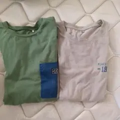 長袖Tシャツ、半袖 Tシャツ2枚セット　160