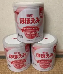 明治 ほほえみ 粉ミルク 800g 3缶セット