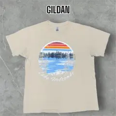 【スーベニアT】Gildan × Lake Holcombe観光地プリントT