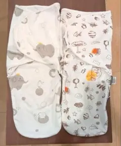 <美品>ハウスベイ　スワドルおくるみ　2枚セット