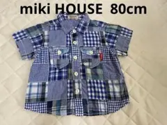 miki HOUSE 半袖シャツ 80cm