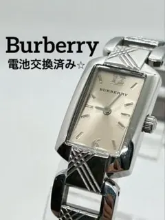 【新品電池】BURBERRY バーバリー 腕時計 BU4212 スクエア調
