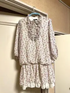 美品　C.D.S BASICチュニックワンピースL