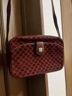 CELINE diffusion ビンテージ ショルダーバッグ ボルドー