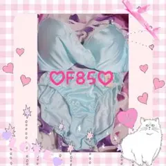 大きいサイズ♡ブラセット♡F85ショーツLL♡