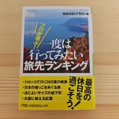 プロが選ぶ! 一度は行ってみたい旅先ランキング