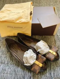 セール!ルイヴィトン バレーシューズ型リボン超美品