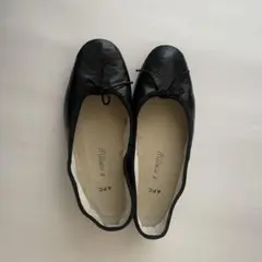 【美品】A.P.C. ポルセリ バレエシューズ 黒 36 本革