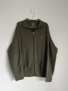 ポロ　ジップニット