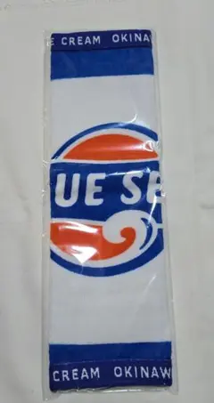 新品未開封　沖縄BLUE SEAL アイスクリームハンドタオル