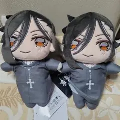新品2個セット★アニメ　黒執事　 KIRA MUCCHI ぬいぐるみ ミカエリス