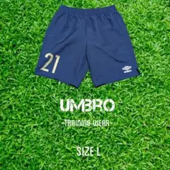 umbro アンブロ　サッカーパンツ ショートパンツ　Ｌ ネイビー