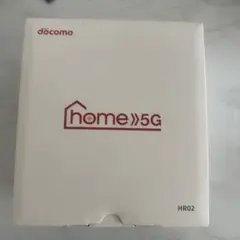 極美品 NTT docomoドコモ home5G対応 ホームルーター HR02