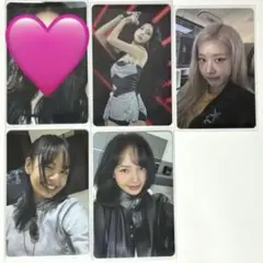 【公式・即購入不可】BLACKPINK ロゼ　ジス　リサ　トレカ