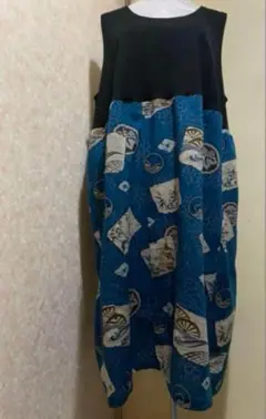 長襦袢リメイク　インナータンクトップワンピース