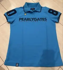 PEARLY GATES ブルーポロシャツ 正規品