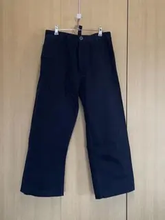 STUDIO NICHOLSON ワイドパンツ Sサイズ ダークネイビー