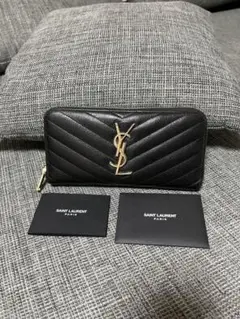 最終値下 サンローラン レザー 長財布 SAINT LAURENT