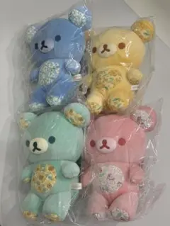 リラックマ　ぬいぐるみ　全4種セット　in GINZA～あなたを想うリラックマ～