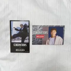GENERATIONS × BIG ECHO 中務裕太 2枚セット
