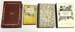 小物入れBook 4冊セット - 赤・黄・花柄・白