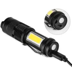 USBケーブル付き★懐中電灯 led USB 携帯充電 防水 アウトド9
