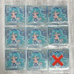 プリキュアオールスターズ シールウエハース2 R-19 キュアマリン　9枚