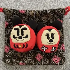 ダルマミッキーとミニー お正月　お手玉
