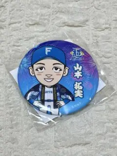 日本ハムファイターズ　缶バッジ #67 山本拓実