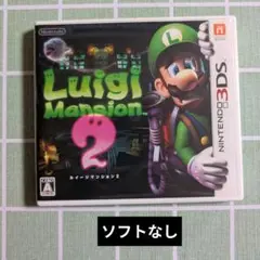 【ケース・説明書のみ】ルイージマンション2 ニンテンドー3DS