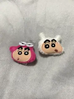 クレヨンしんちゃん　ヘアクリップ　mini付録