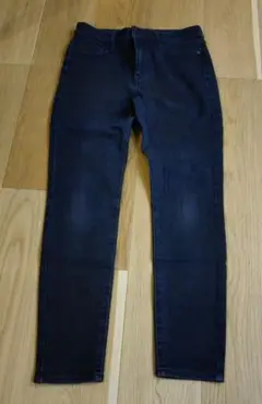 無印良品 スキニーデニム W25×L28 ブラック