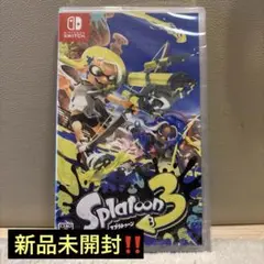 早い者勝ち‼️スプラトゥーン3 Nintendo Switch