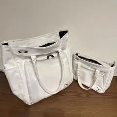 2点セット！　オークリー　ゴルフ　スカルトート　ラウンドバッグ oakley