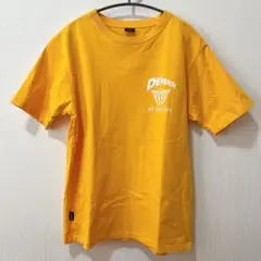 AVIREX ピンナップガール　プリント　Tシャツ イエロー　M