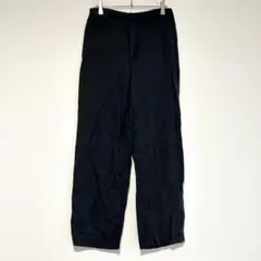 n0688【イネス】ユニクロ カジュアルパンツ ハイウエスト ストレッチ