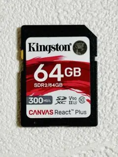Kingston／64GB　メモリーカード