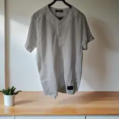 未使用 DESCENTE ユニフォーム上 STD-50TA 白 Oサイズ