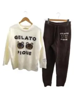 GELATO PIQUE クマデザインセットアップ どうぶつの森