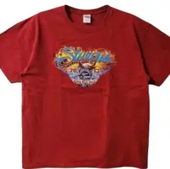 Sturgis スタージス　イーグル　フレイム Tシャツ　半袖　赤　XL