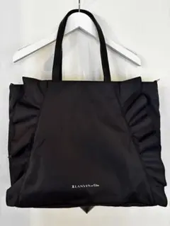 新品未使用　LANVANenBleu ラッフルフリルバック　チャコールグレー