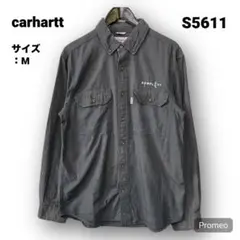 【即購入OK】carhartt ワークシャツ サイズM ブラック