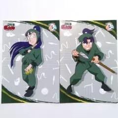 忍たま乱太郎 ファミマプリント ブロマイド 潮江文次郎　立花仙蔵