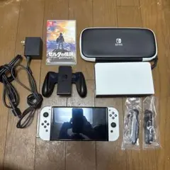 Nintendo Switch 有機ELゼルダの伝説ブレスオブザワイルド セット